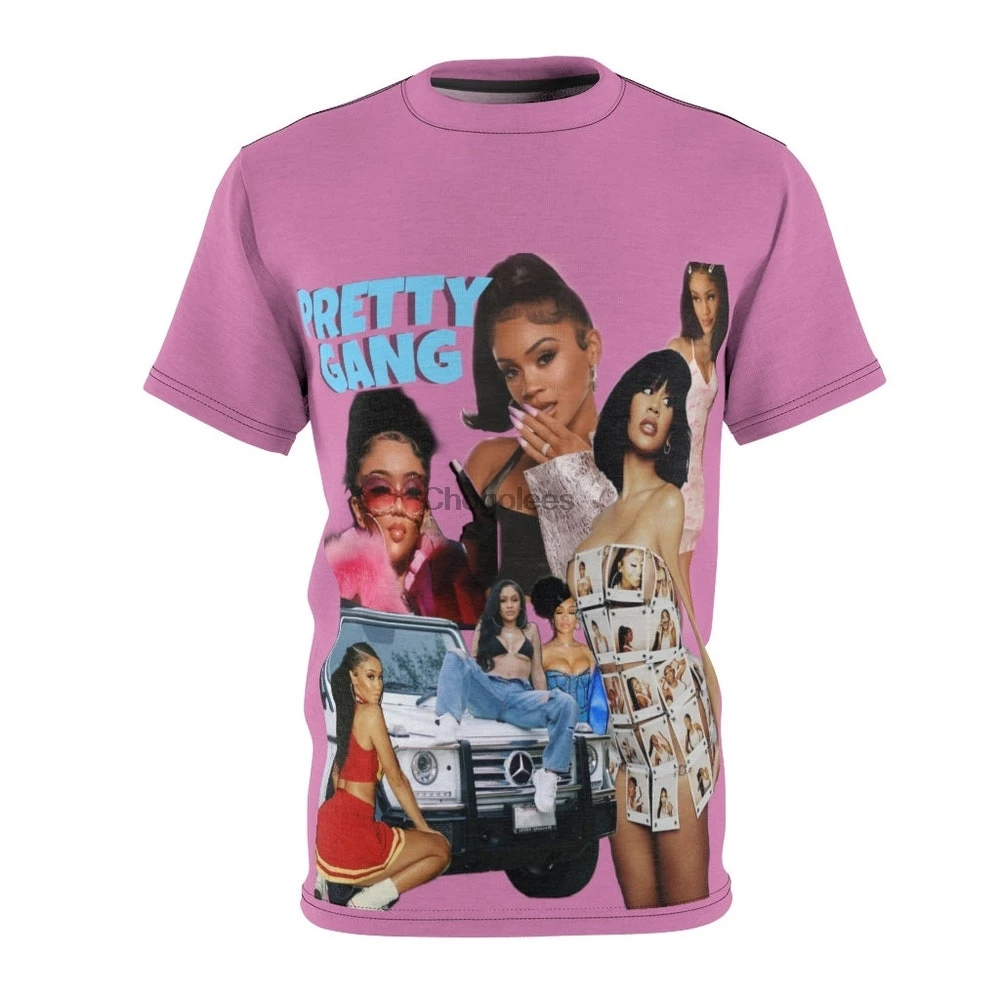 Saweetie All Over Graphic T Shirt 