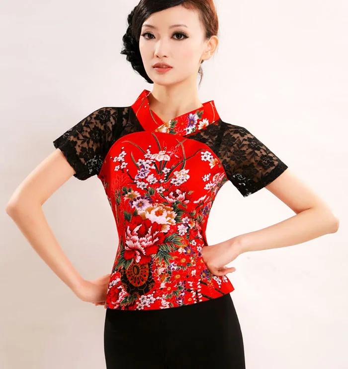cotton linen women tops hanfu top chinese style traditional chinese clothing short sleeve shirt tops tea cloth hanfu shirt