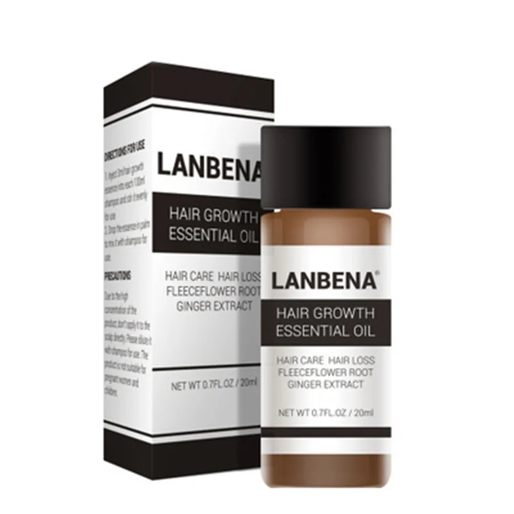 LANBENA эссенция для быстрого роста волос Масло жидкое для мужчин и женщин Lambena мощные эфирные масла предотвращающие выпадение волос против волос