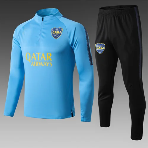 19 20 Новинка Boca Juniors Ривер Плейт спортивный костюм зимний тренировочный костюм Ривер Плейт футбольный костюм футбольный Джерси рубашка на молнии dhl - Цвет: shirt6