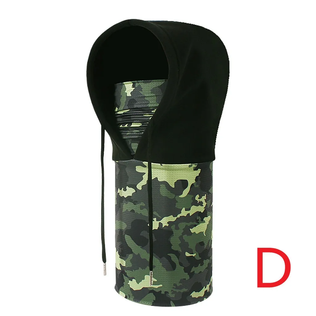 Outdoor Camo Cycling Balaclava Full Face Mask Bicycle Ski Bike Snowboard Sport Cover Riding Windproof Sunscreen novel shape Mask