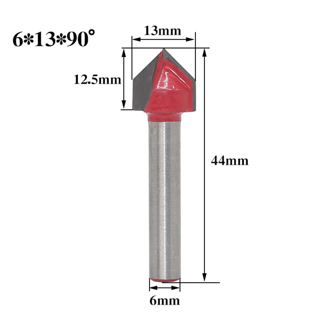 6mm 13mm 90mm 1 шт. 6 мм V бит ЧПУ твердосплавная Концевая фреза Вольфрамовая сталь деревообрабатывающий фреза 3D деревянная Фасонная фреза ДВП бит 60 90 120 150 градусов - Длина режущей кромки: 6mm 13mm 90mm