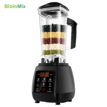 

Biolomix Juicer BPA FREE High Power Digital Touchscreen Automatically Program 3HP Mixer Food Processor Smoothie Blender