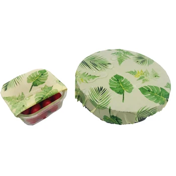 

6pcs/Set 2S 2M 2L Plastic Free Zero Waste Natural Eco-friendly Reusable Sustainable Food Storage Wrap Wrapper Beeswax Wraps