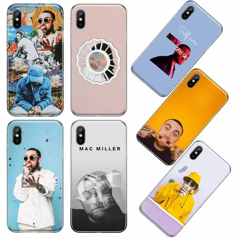 

Macs Miller American rapper Phone Case For iphone 12 5 5s 5c se 6 6s 7 8 plus x xs xr 11 pro max funda coque cover