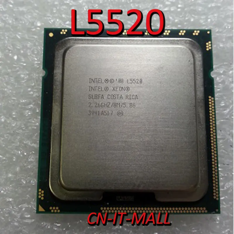 Тянул процессор Xeon L5520 cpu 2 26 GHz 8M 4 Core 8 threds LGA1366|Компьютерные кабели и разъемы| |