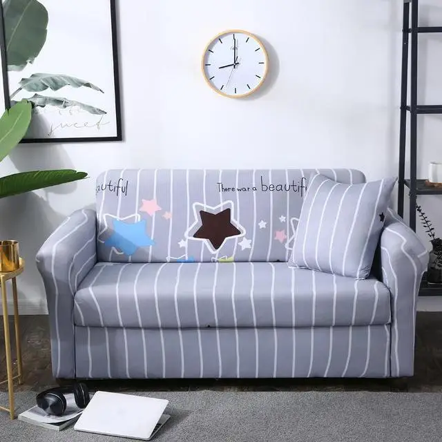 Спандекс стрейч диван Чехол полиэстер мягкие чехлы для диванов мебель протектор чехол для дивана с лосины для 1/2/3/4 человек - Цвет: Зеленый
