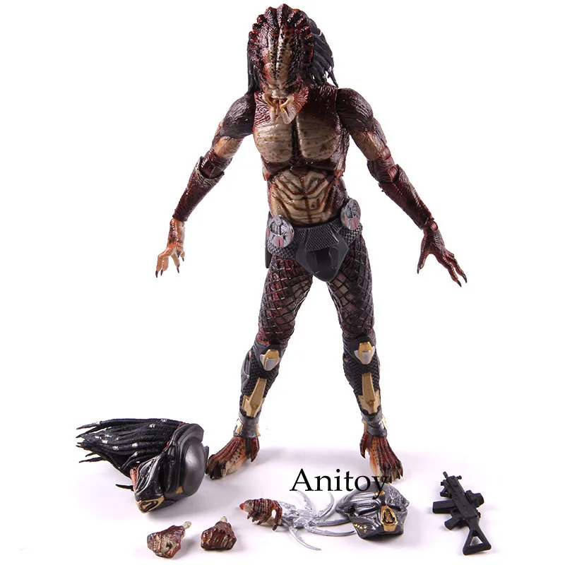 Хищник лаборатория побег издание NECA Ultimate фигурку Alien из ПВХ, Коллекционная модель, игрушка с светодиодный свет - Цвет: no colorful box
