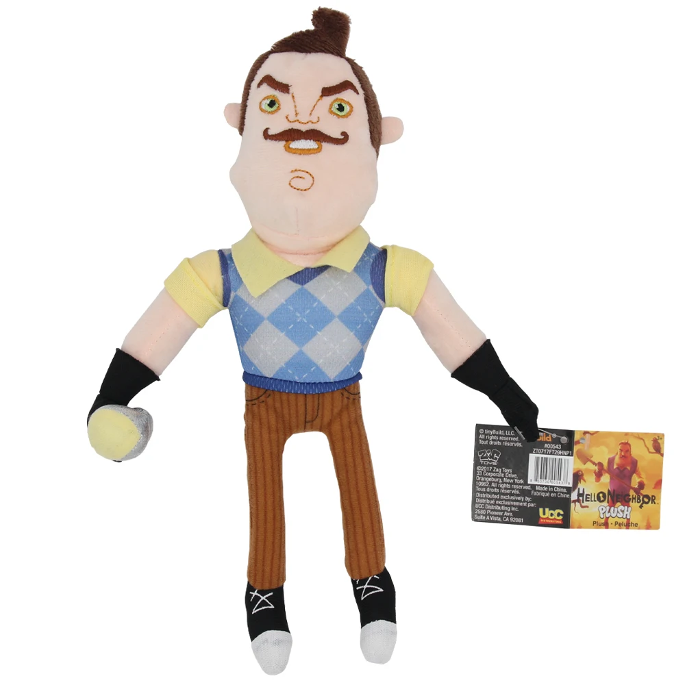 Hello Neighbor Plush Toys the Apron& Cleaver 25cm Soft Stuffed Doll