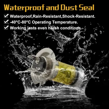 

3000K LED headlight Aluminum Alloy Replacement Lamp Bulb Auto Exterior
