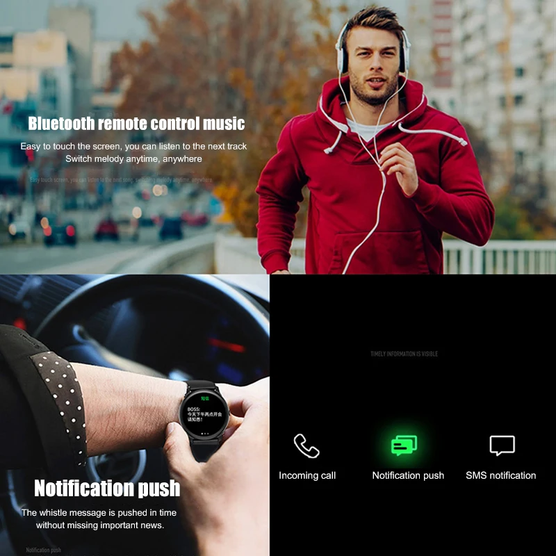 Многофункциональный Bluetooth умный Браслет, набор для измерения артериального давления и сердечного ритма, умные часы, набор