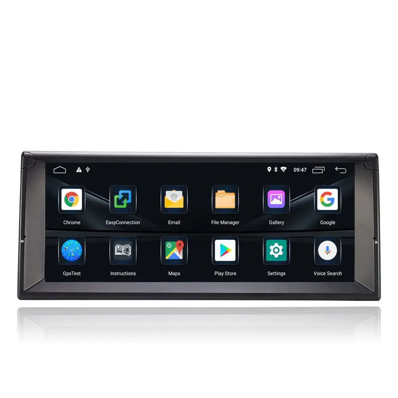Sale CarExc 10.25 Inch HD Screen 1 din Android 9.0 Car Multimedia Player With CarPlay Radio Stereo for BMW E38 E39 E53 X5 Head Unit 3