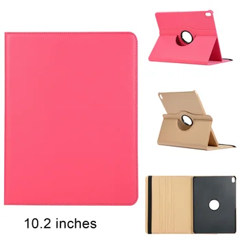 

PU Leather Case Cover Flip Stand 360 Degree Rotate for iPad 10.2/10.5 Inch Tablet GK99