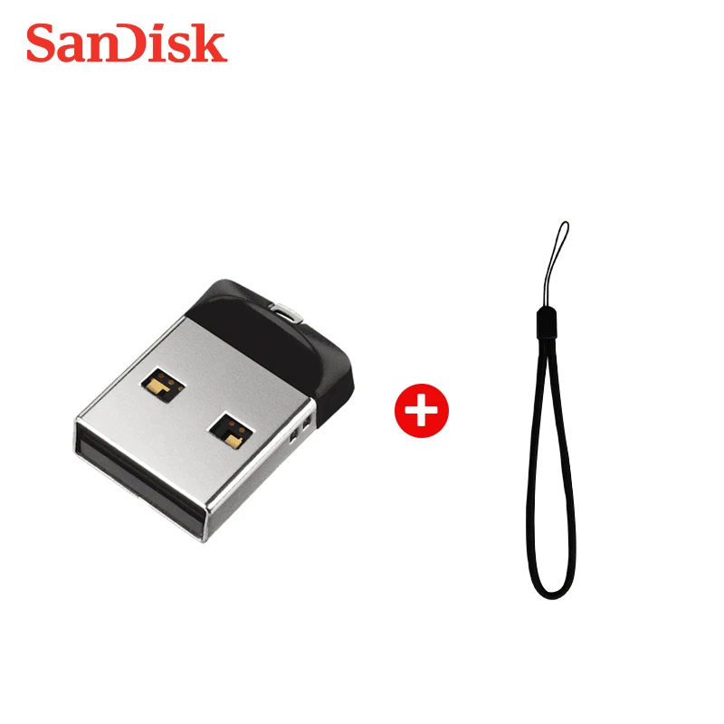 Usb флешка SanDisk CRUZER FIT CZ33 32 ГБ 16 8 мини 64 USB 2 0 Гб поддержка официальной проверки|pen