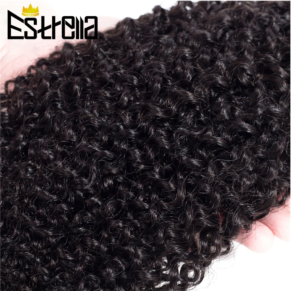 Kinky Curly Brasileiro Do Cabelo Humano Bundles