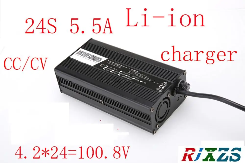 100,8 V 5.5A зарядное устройство для 24S lipo/литий-полимерный/литий-ионный аккумулятор умное зарядное устройство Поддержка CC/CV режим 4,2 V* 24 = 100,8 V