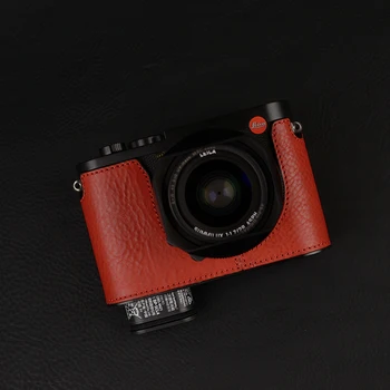 

Italian leather leica leica q2 leather leica q2 protection camera bag leica q2 camera set half