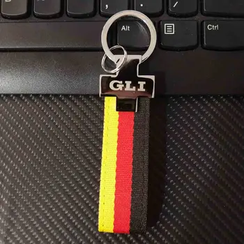 

3D Metal Car Key Ring Auto Supplies GLI Emblem Keychain Car Accessories Key Chain for Volkswagen Sagitar GLI KEYCHAIN