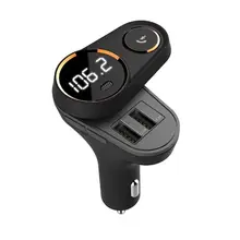 C43 Dual Usb 4.8A автомобильное зарядное устройство U диск без потерь музыка поворотная крышка MP3-плеер Usb Автомобильное зарядное устройство mp3-плеер