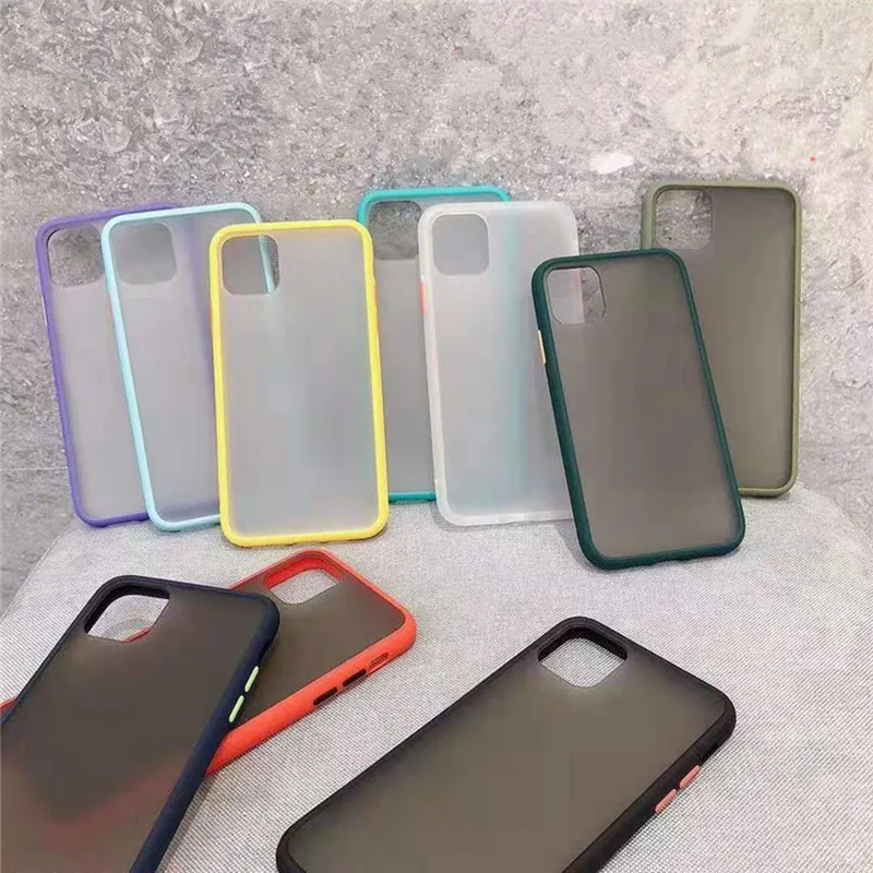 10 шт./лот прозрачный матовый чехол для iPhone 11 Pro Max XR XS X 7 8 6 6S Plus SE 2 SE2|Бамперы| |