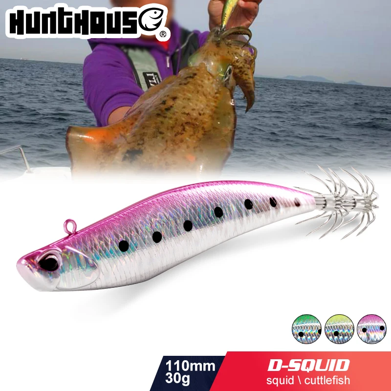 Приманка карандаш для джиггинга Hunthouse LW522 110 мм 30 г Тонущая твердая приманка