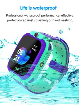

2020 kids Smart Watch Waterproof baby SOS Positioning 2G SIM Card Anti-lost Smartwatch Children Tracker Smart Clock Call Watch