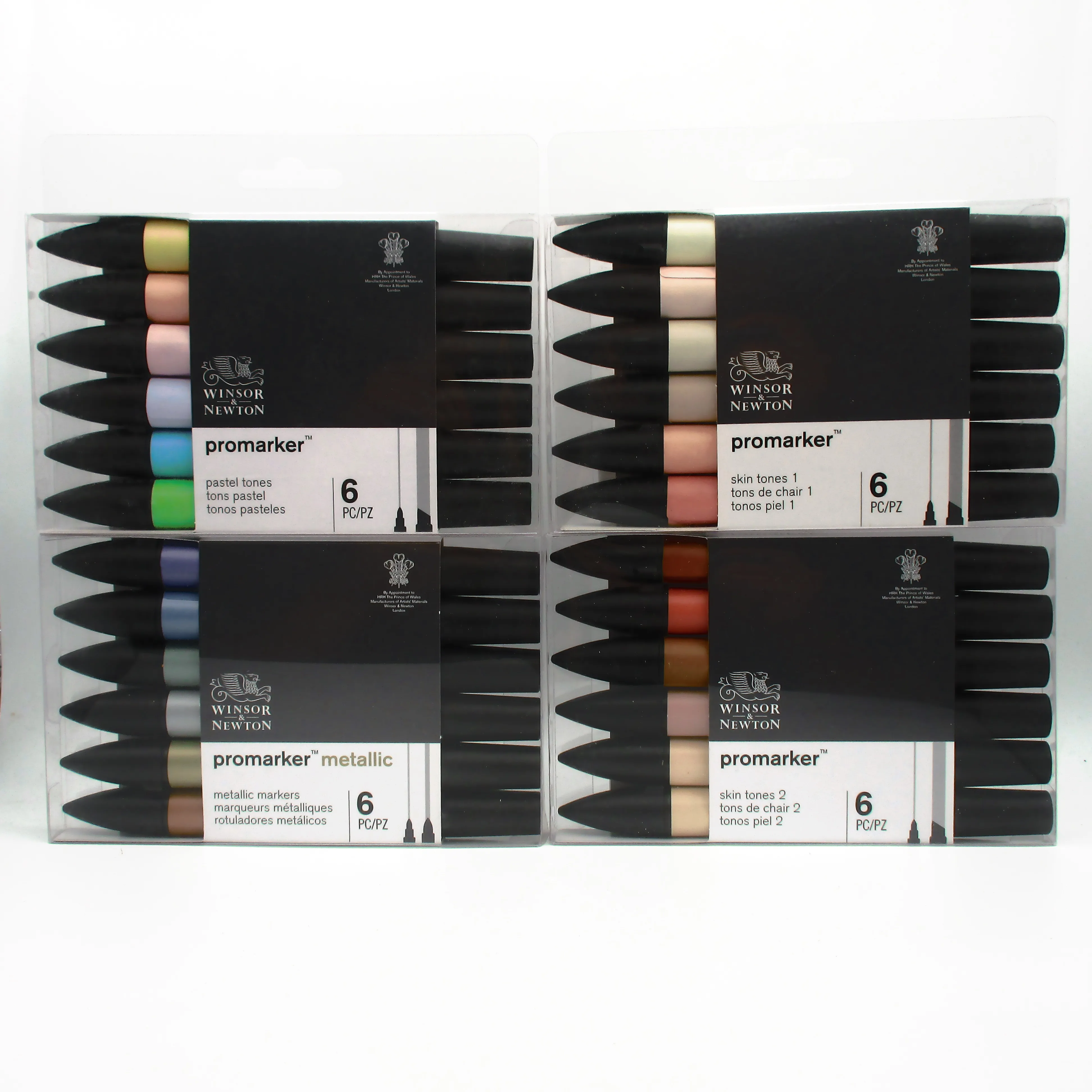 Winsor & Newton Promarker Set Art Markers 6pcs art marker pens art markers