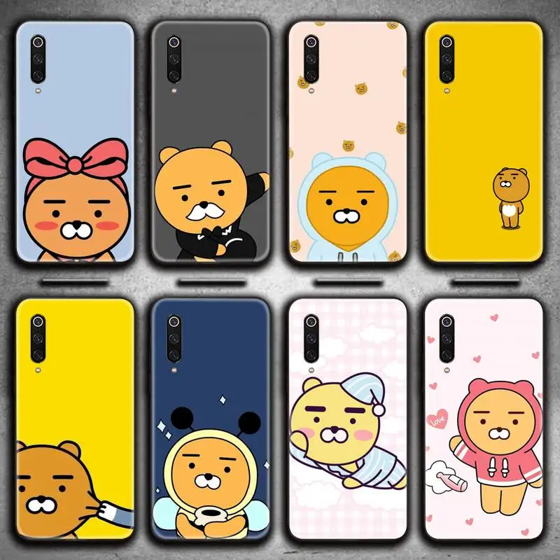 

Korean cartoon funny cocoa friend Phone Case for Xiaomi Mi Note 10 Lite Mi 9T Pro xiaomi 10 10 CC9 Pro