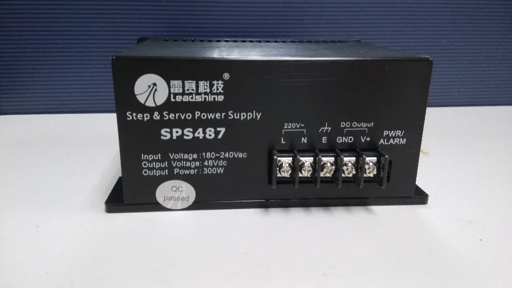 

Leadshine Regulated Switching Power Supply SPS487 with 48VDC / 300W output