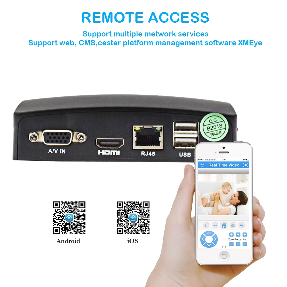 Мини 4ch DVR для наблюдения за состоянием труб 1080P супер мини AHD Камера для камеры системы видеонаблюдения, мини-камера охранного Камера с экранным меню и 5-оси кронштейн