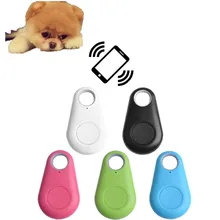 Pet Smart Mini Bluetooth GPS трекер анти-потерянный двухполосная сигнализация с рисунком собачки и котика сумка для ключей бумажник детский трекер без батареи