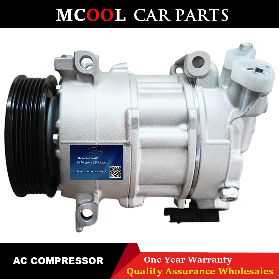 For Car Air Condition Compressor PEUGEOT 3008 1.6 THP VTI 9659875480 9659875580 9676862380 6453WF 6453WH 6453YQ 648740 648742