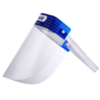 

1/3/5PC Full Face Shield Clear Comfortable Flip Up Visor Protection Safety Work Guard For Droplet Dust Oil Fume Protective Visor