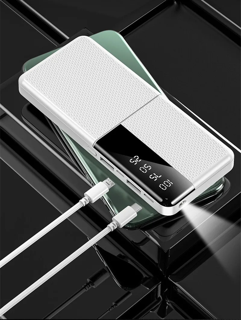 top power bank Power Bank 60000mAh Portable Charging Power Bank Fast Charging Power Bank for iPhone 12 Xiaomi power bank battery