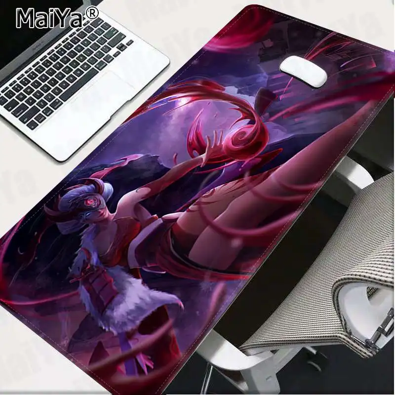 Maiya syndra league of legends коврик для мыши с запирающимся краем игровой коврик для мыши с скоростью/управлением большой игровой коврик для мыши