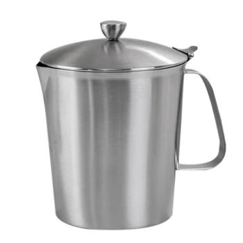 

304 Stainless Steel Measuring Cup with Lid Measuring Cup Milk Tea Coffee Measuring Cup with Graduated Coffee Cup