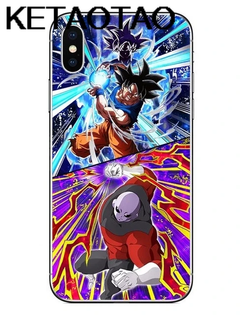 Слоновая кость Чехол для телефона KETAOTAO Dragon Ball Super Z с рисунком Сон Гоку для iPhone 4S 5C 5S 6 s 7 8 Plus XR XS Max, кристально чистый мягкий чехол из ТПУ - Цвет: Слоновая кость