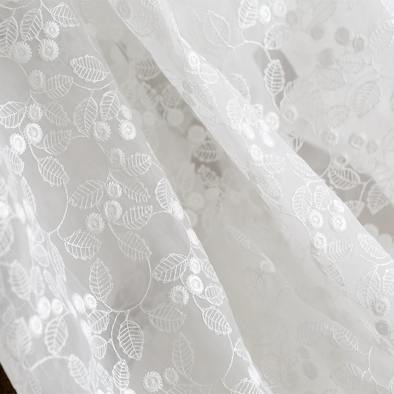 50x130 см модная органза вышивка маленький цветок Чистая Пряжа кружевная ткань diy свадебное платье юбка костюм материалы домашний декор