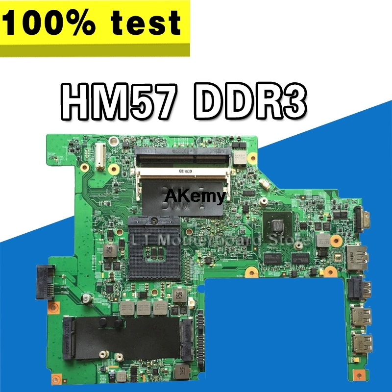 

W79X4 0W79X4 CN-0W79X4 For Dell Vostro 3500 V3500 Laptop Motherboard HM57 DDR3 GT310M Video Card