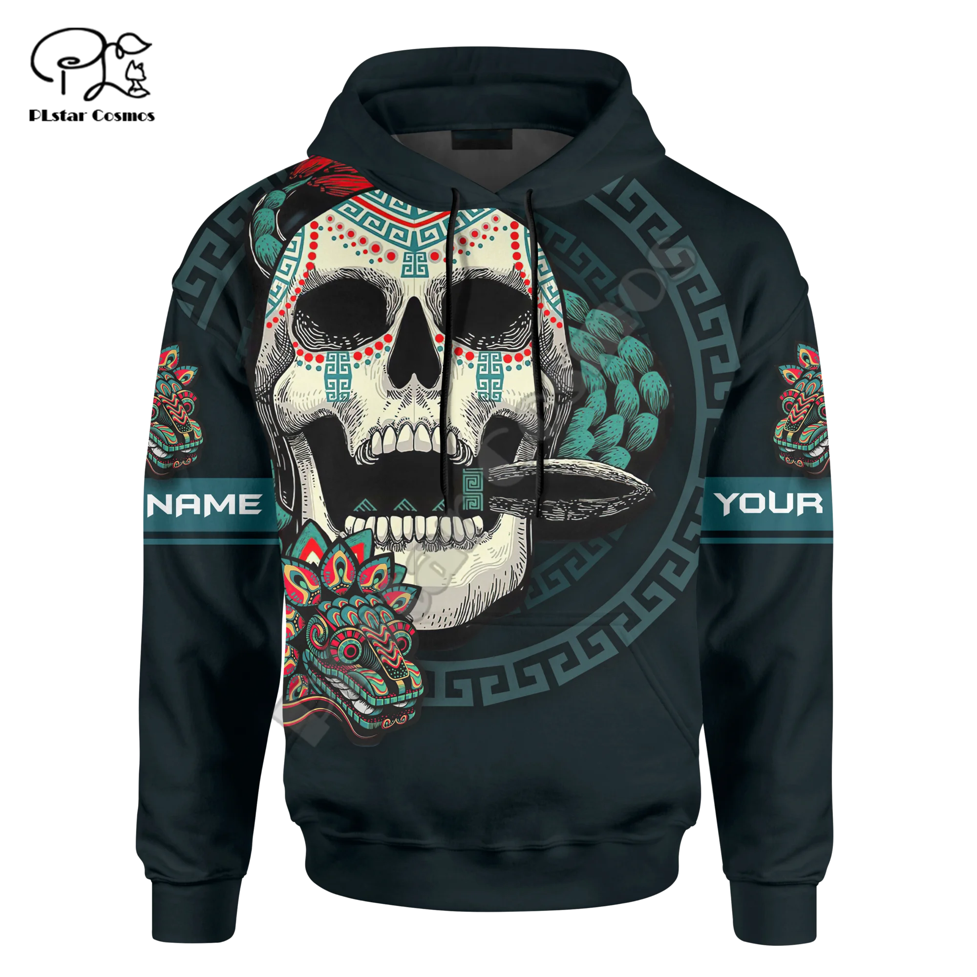 

PLstar Cosmos Maya Aztec Style Symbol 3D Printed New Fashion Hoodies Sweatshirts Zip Hooded For Men/Women Casual Streetwear M11