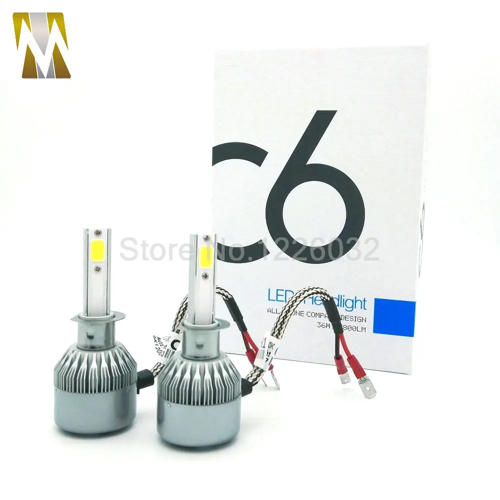 Ampoule Auto Moto universelle pour kit HID Xénon H3 55W 10000K