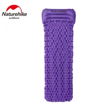 Светильник Naturehike для улицы, надувная подушка, спальный мешок, коврик для быстрого наполнения, влагостойкий матрас, коврик для кемпинга с подушкой