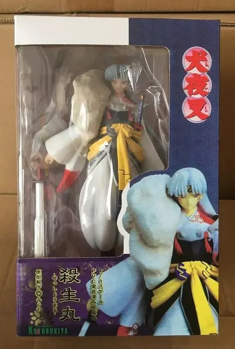 

CapitaMall Toy Anime Model Inuyasha Sesshomaru First Edition Kill Temple Sesshomaru Boxed Garage Kit Decoration
