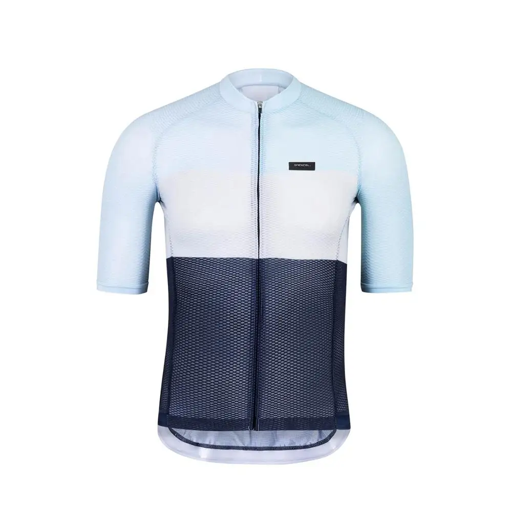 thumbnail image 1 of SPEXCEL 2020 Nuevo maillot de ciclismo de manga corta para escaladores profesionales aerodinámicos ligeros Proceso sin costuras con tejido de malla de celdas abiertas, 1 of 5