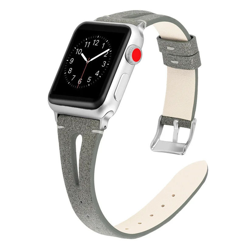 Сменный ремешок для Apple Watch 38 мм 44 мм 40 мм 42 мм кожаный ремешок для Iwatch браслет 83010 - Цвет ремешка: 12