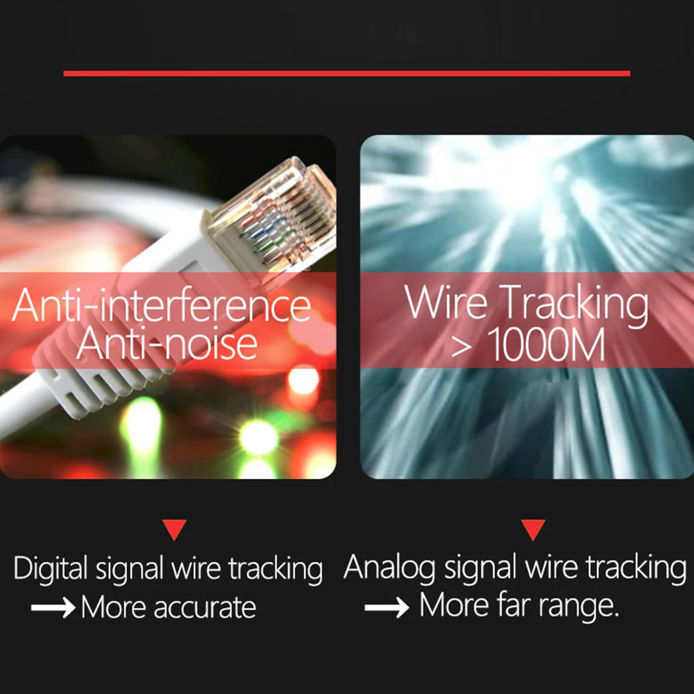 Сетевой кабель трекер тестер BSIDE FWT82 81 RJ45 RJ11 телефонный провод тонер Ethernet LAN Tracer анализатор детектор линия Finder