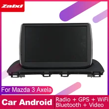 Android автомобильный dvd gps мультимедийный плеер для Mazda 3 Axela 2013 автомобильный dvd Навигатор Радио Видео Аудио