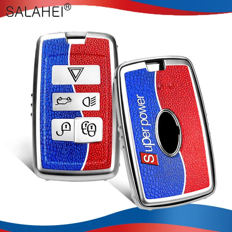 Мягкий ТПУ чехол для автомобильного ключа Land Rover Range Sport Evoque Velar Discovery 5 2018 2019