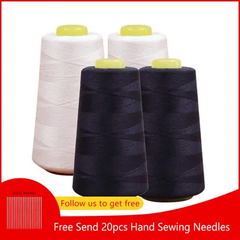 

2500 Yard Sewing Thread 40/2 Polyester Thread Spools for Sewing Machine Stitching Embroidery Thread DIY Quilting Sewing Tools