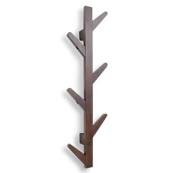 

Nordic creative bamboo wall coat rack fashion tree bedroom hanger living room